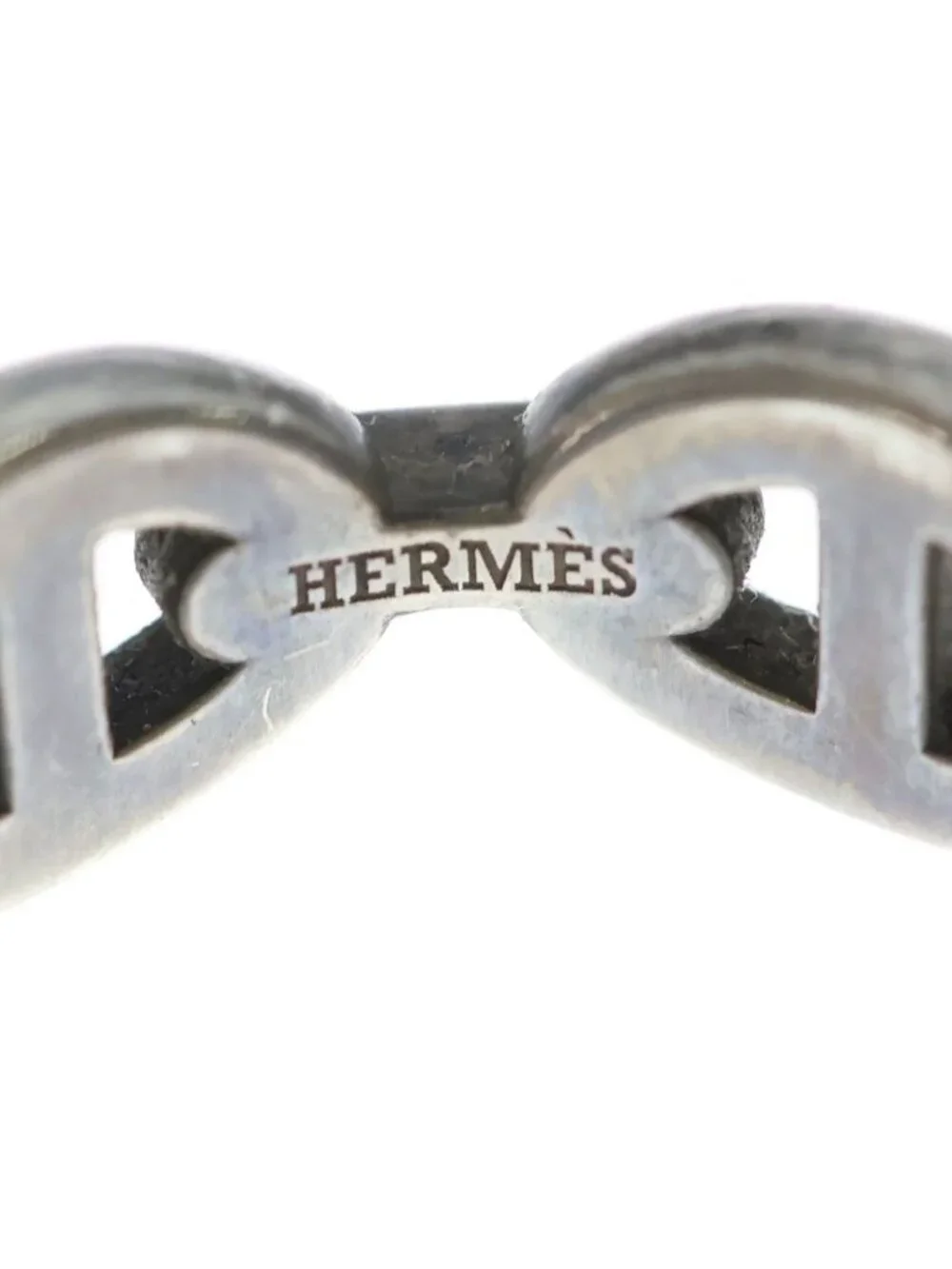 Hermes Chaine D'ancre PM Ring Silver